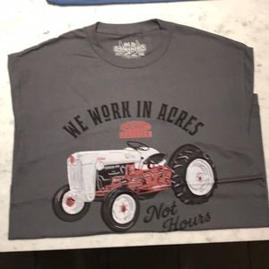 Printed crew neck tee